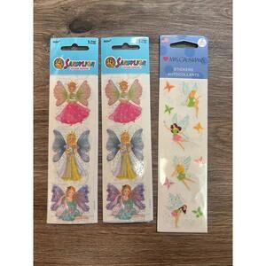 SANDYLION Vintage Stickers Fairies New in Package